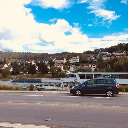 Apartman Neckarblick Historische Altstadt Und Sonnenterrasse Hirschhorn