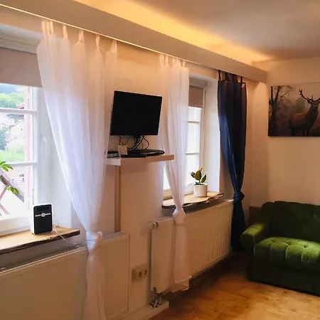 Apartman Neckarblick Historische Altstadt Und Sonnenterrasse Hirschhorn