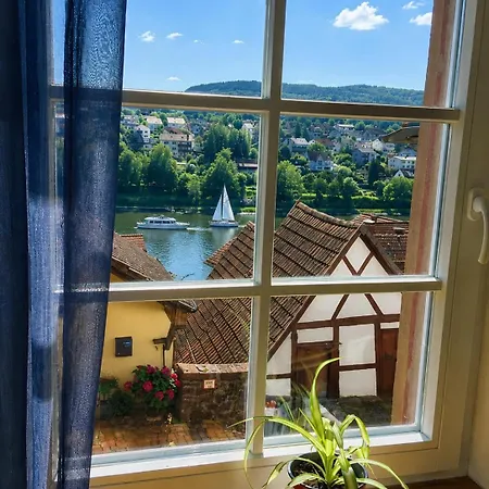 Neckarblick Historische Altstadt Und Sonnenterrasse * Hirschhorn