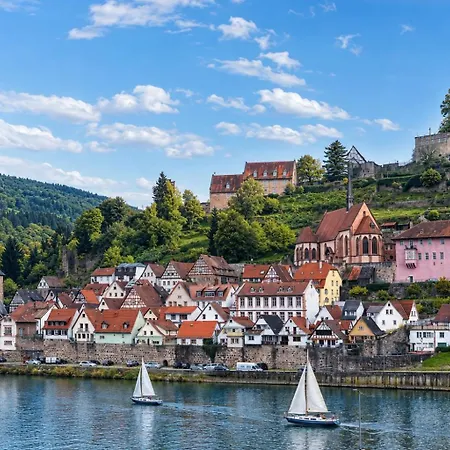 Neckarblick Historische Altstadt Und Sonnenterrasse アパート *